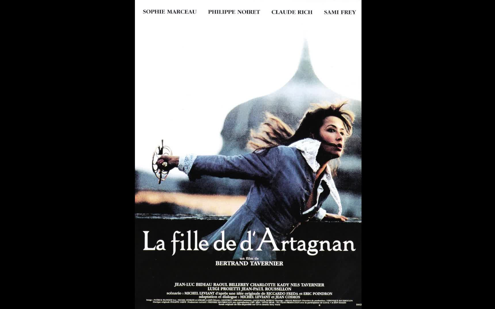 《豪情玫瑰》法国经典电影原声碟 《La fille de d'Artagnan》OST 1994哔哩哔哩bilibili