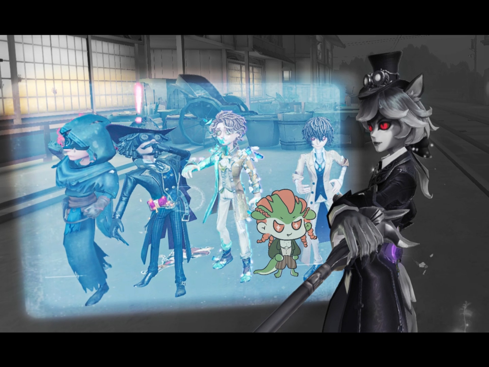 紫啧护眼队全家福来啦~-第五人格颠颠-第五人格颠颠-哔哩哔哩视频