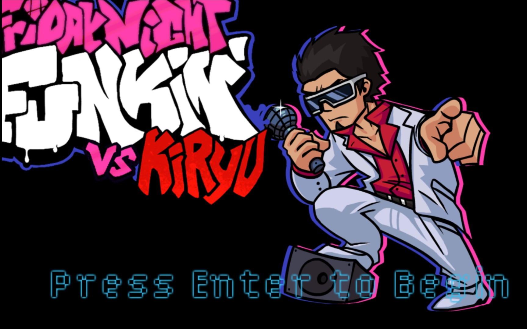 [fnf] kiryu v.s bf_音游热门视频