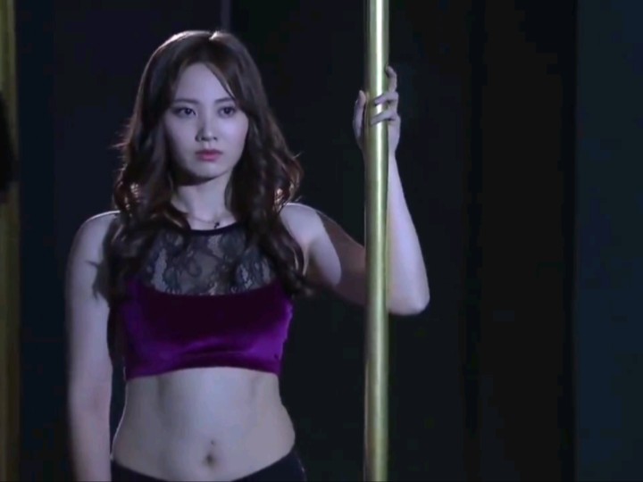 tvb朱晨丽钢管舞