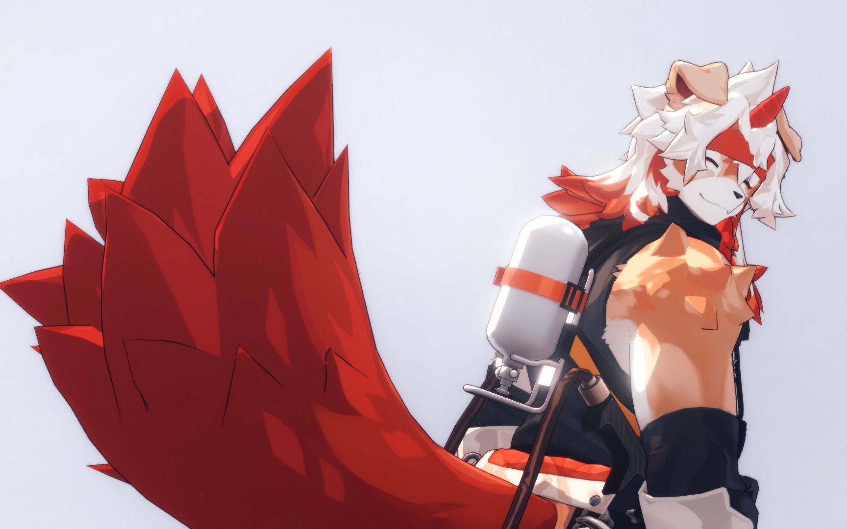 【明日方舟mmd】头巾吽宝只是在摇尾巴