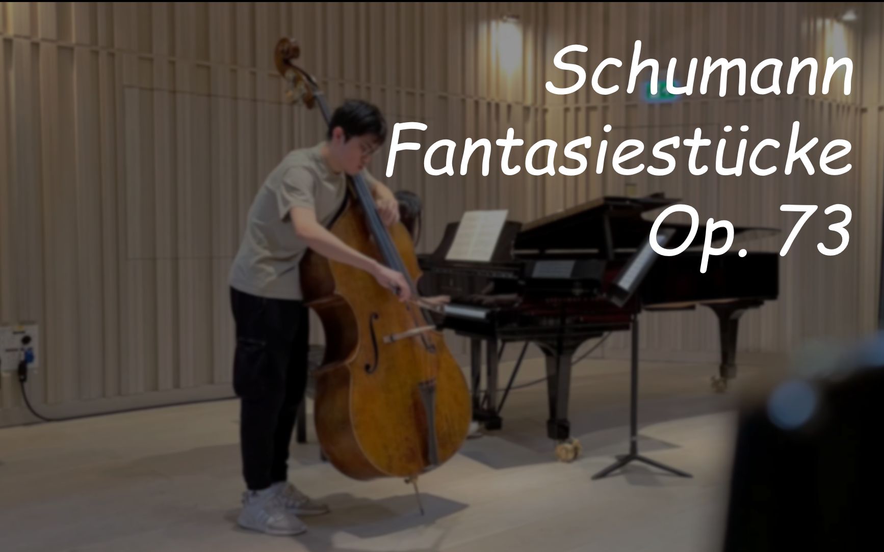 [图]低音提琴: 舒曼 幻想小品|Schumann Fantasiestücke, Op. 73