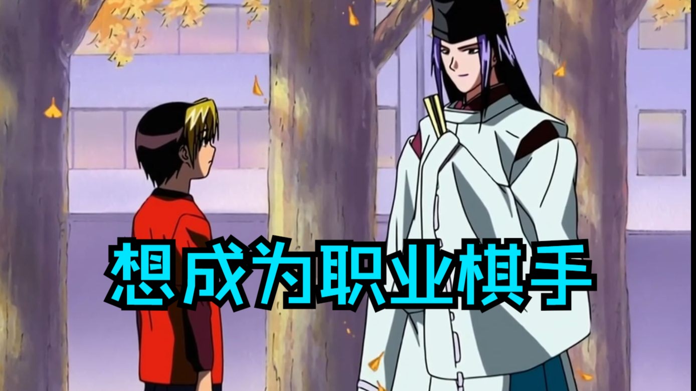 职业棋手! 进藤光想追上塔矢 【棋魂】