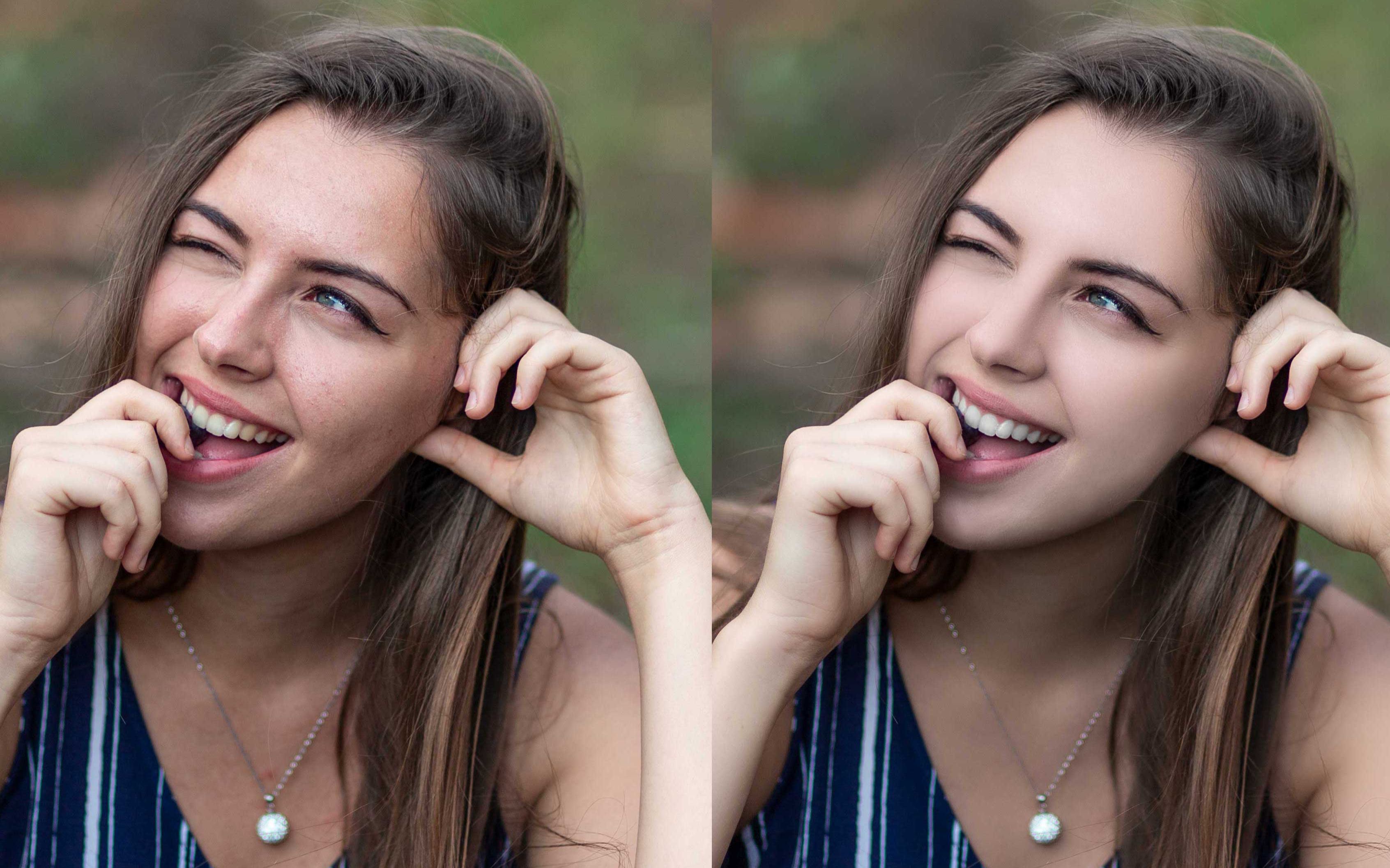 第八课 在ps中利用高低频磨皮对皮肤进行精修