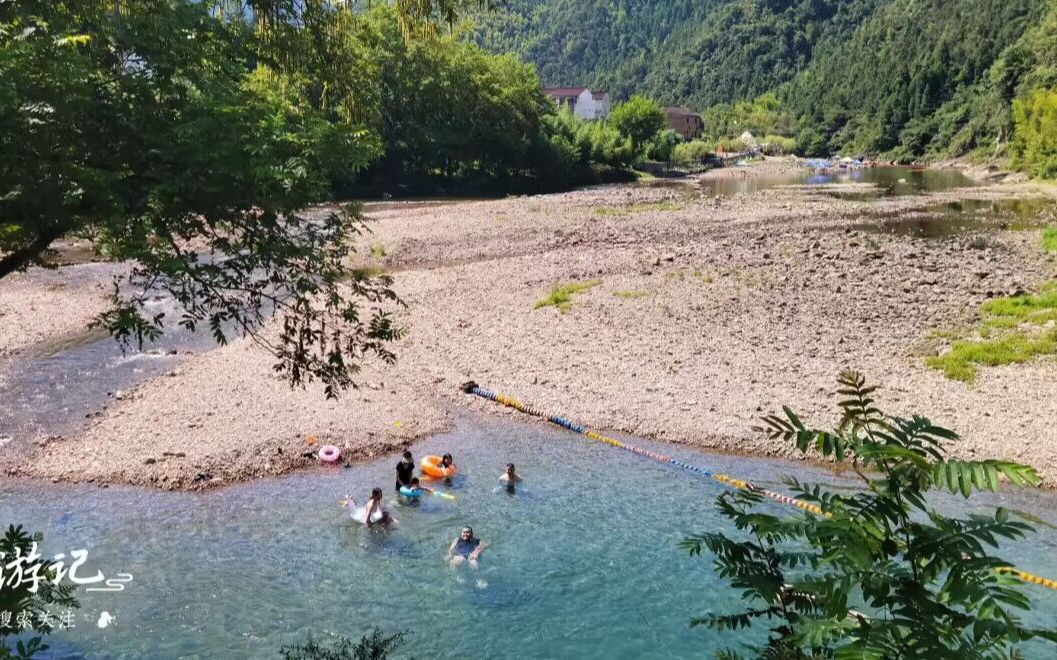 浙江仙居冯科头村,依山傍水风光秀丽,3处玩水地让人流连忘返哔哩哔哩bilibili