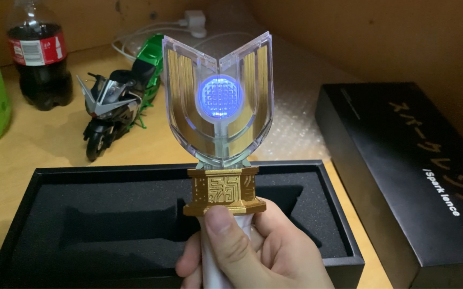 天工造物 神光棒 迪迦火花棱镜 你也想变成光吗_哔哩哔哩_bilibili