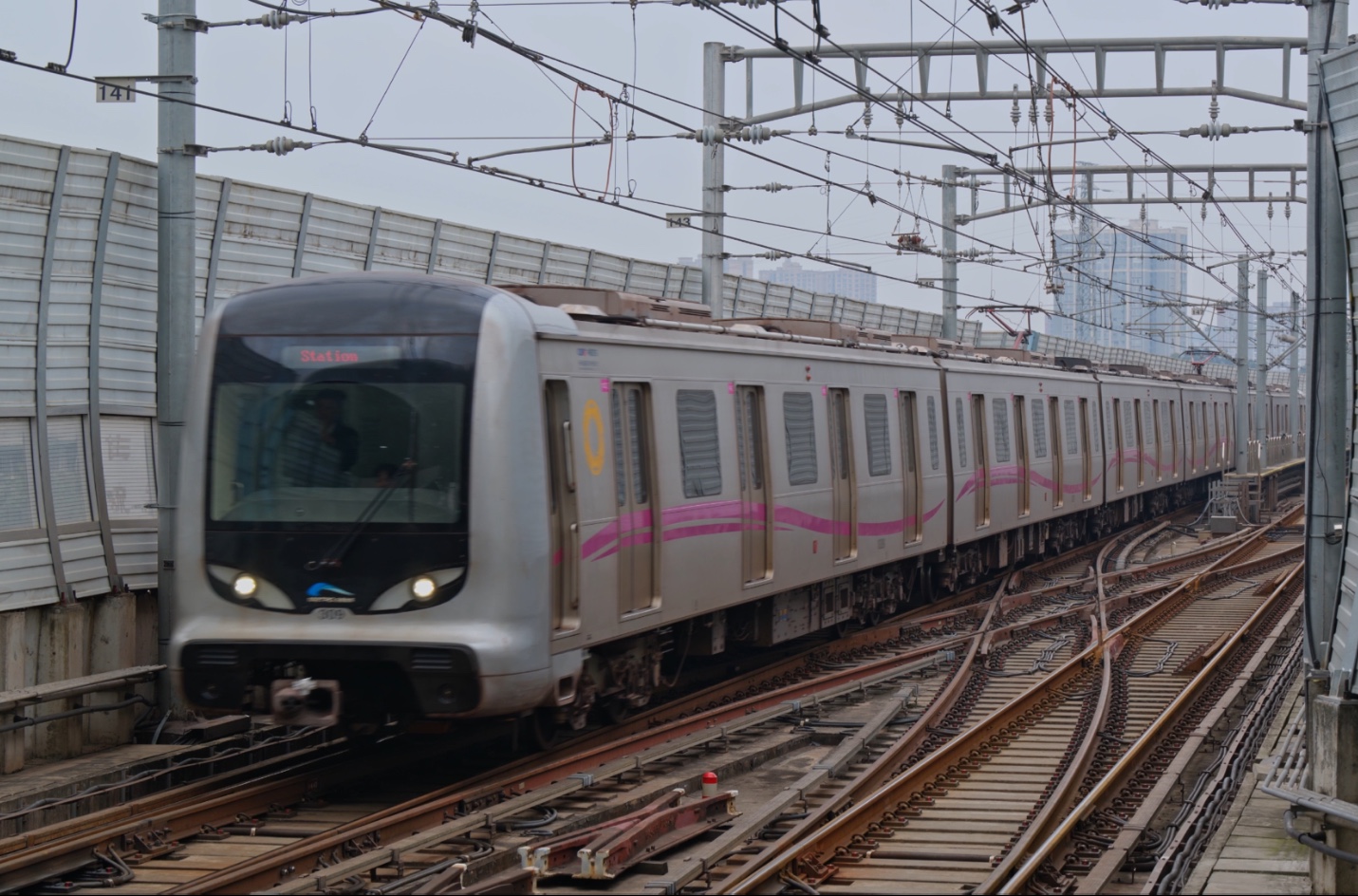 3号线高架段随拍8k60fps n