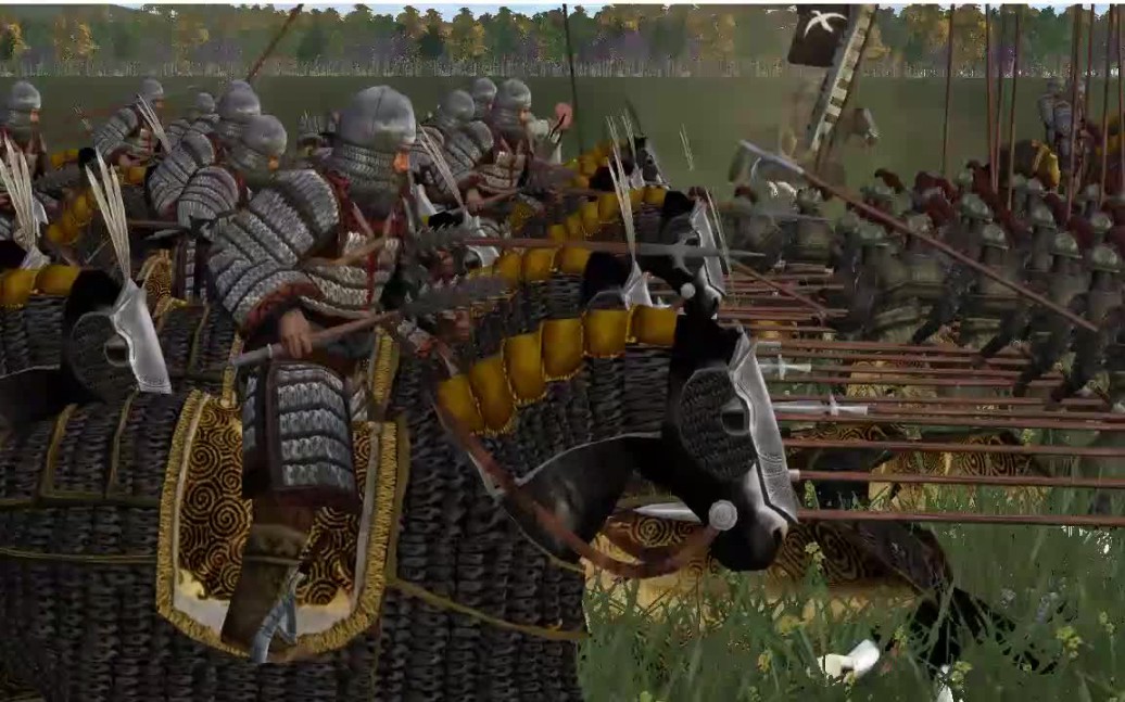 521骑金铁浮屠能否冲垮520名宋步人甲长枪兵?