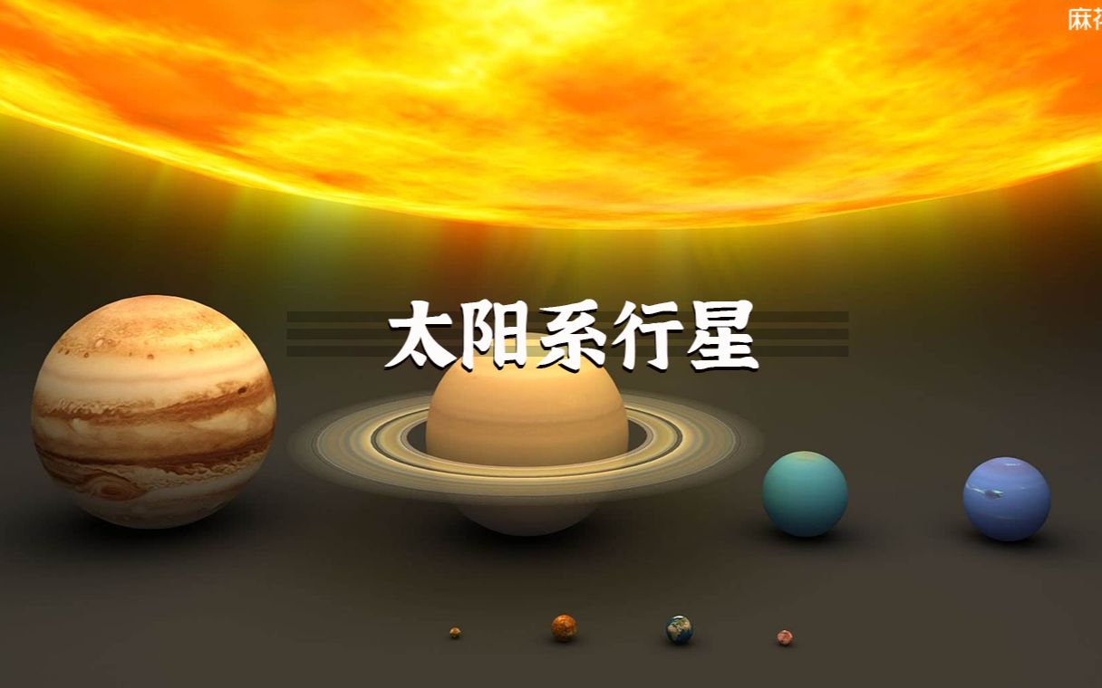 太阳系行星大小排名一览哔哩哔哩bilibili