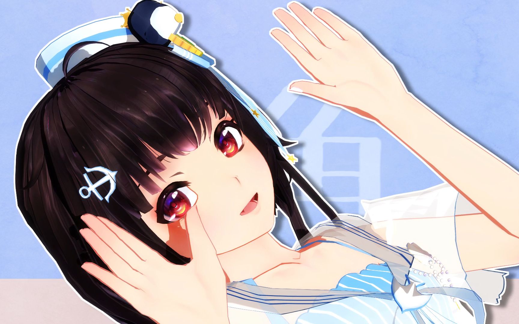 【石英式泠鸢mmd】清凉夏日 - summertime