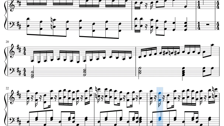 扒谱的线:儿童金曲mopemope(95%匹配)