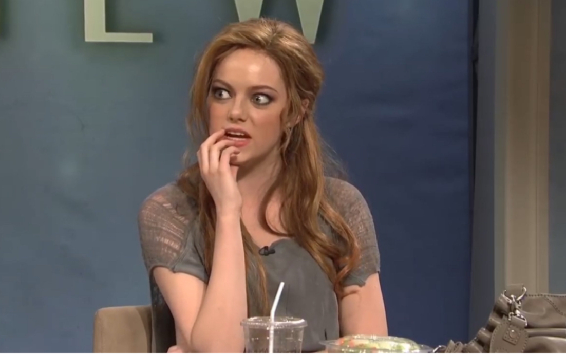 【snl】the view:lindsay lohan | 石头姐emma stone艾玛斯通