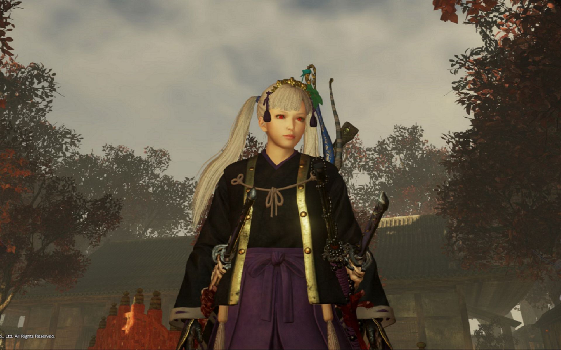 《仁王2》最终体验版 逢魔关安全无耗速刷巫女套