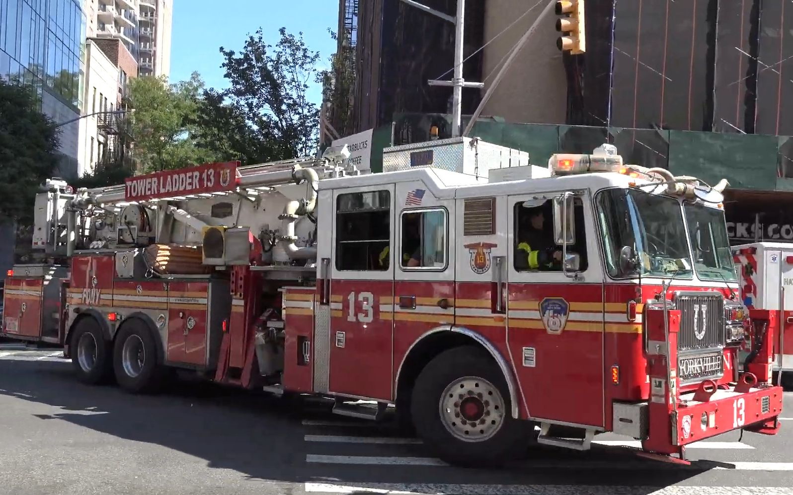 fdny 消防车响应