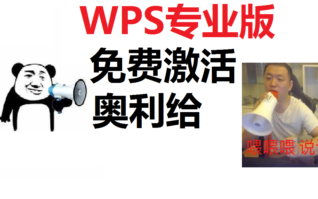 【WPS】wps永久激活 官方软件 无广告 2019最新激活 序列号激活wps 2019哔哩哔哩bilibili