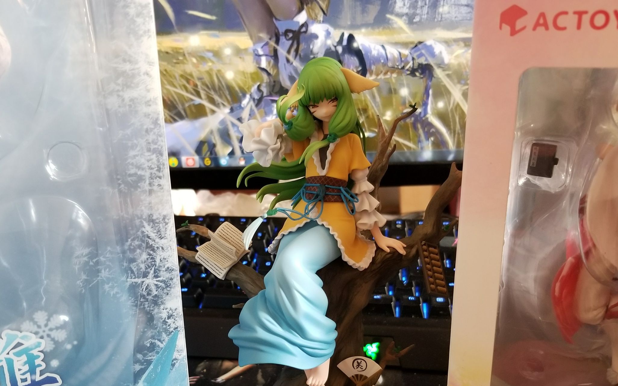 全网首发涂山蓉蓉手办开箱红红姐我们等你快工出渣活