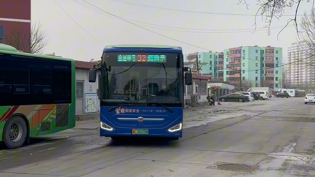 【沿海强市 美丽港城】秦皇岛公交国家安全主题车厢1-1034