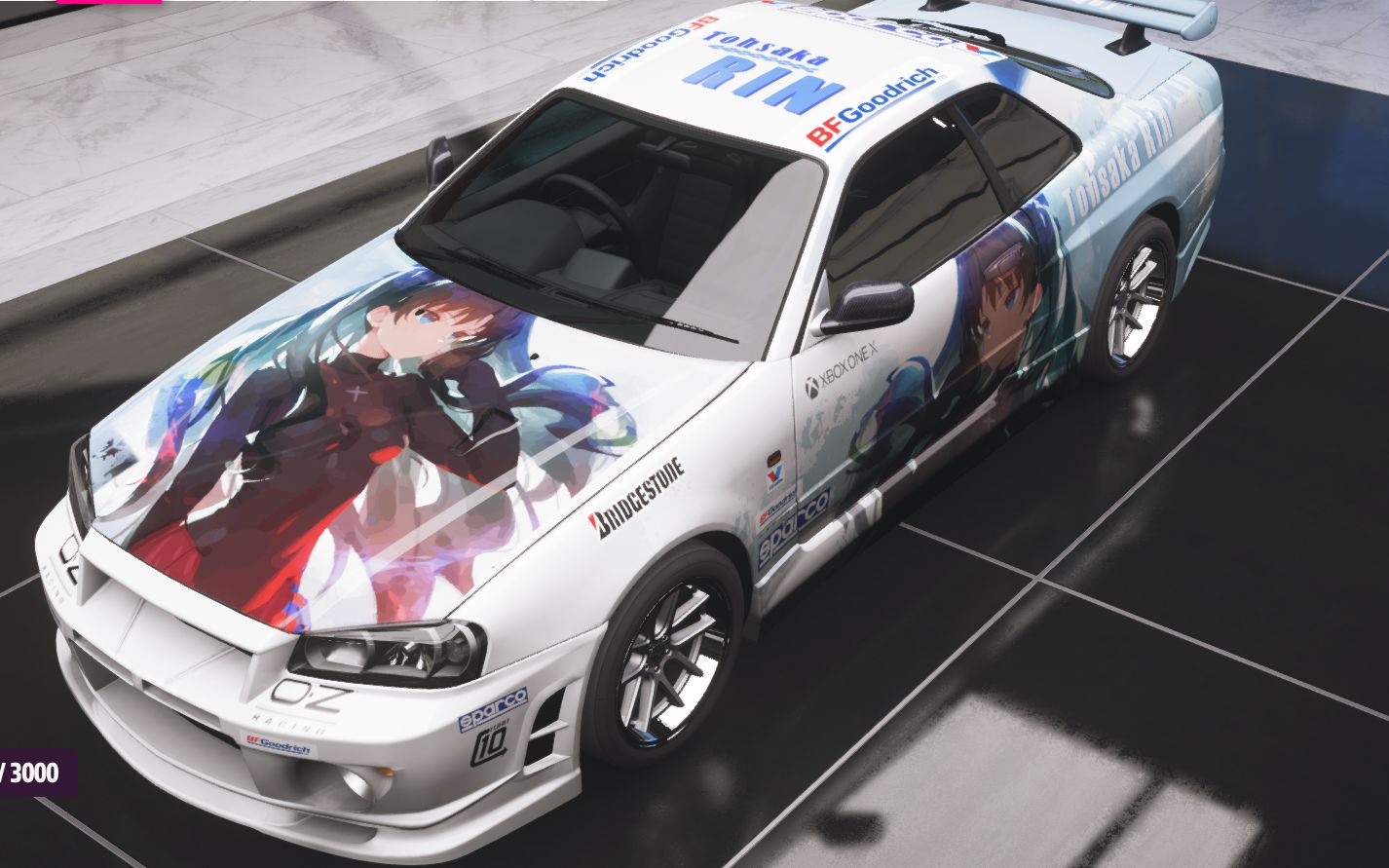 【地平线5痛车/涂装】远坂凛 gtr痛车涂装