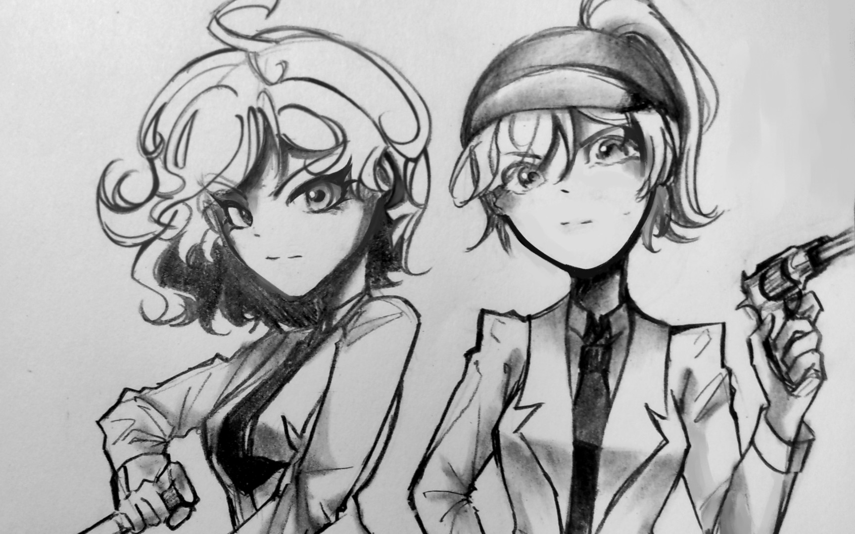 僵尸战争}角色娘化-[视频类型] 绘画#手绘,同人,娘化,死亡突围,必剪