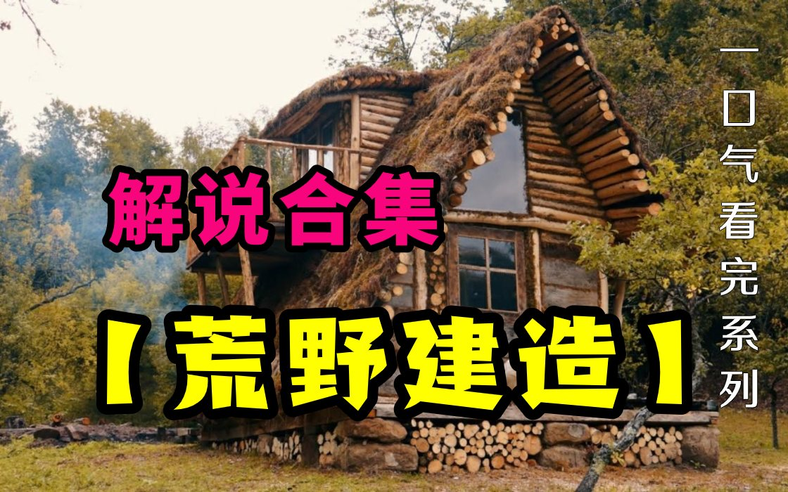 [图]【荒野建造】全集/庇护所/荒野求生/荒野独居