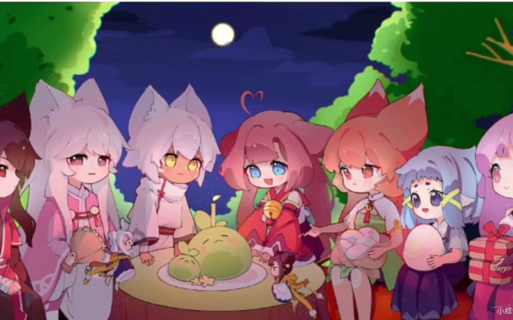 《猫之茗》很乱的刀子