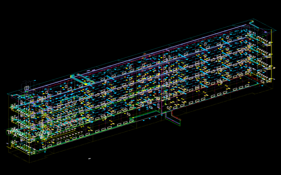 广联达gqi2021bim安装消防暖气通风建模算量课程毕业设计专供