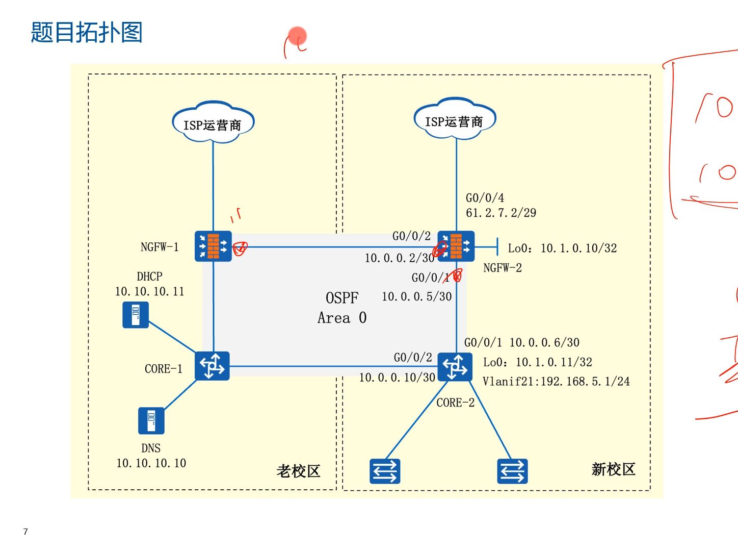 2024年5月软考网络工程师案例分析试题一解析哔哩哔哩bilibili