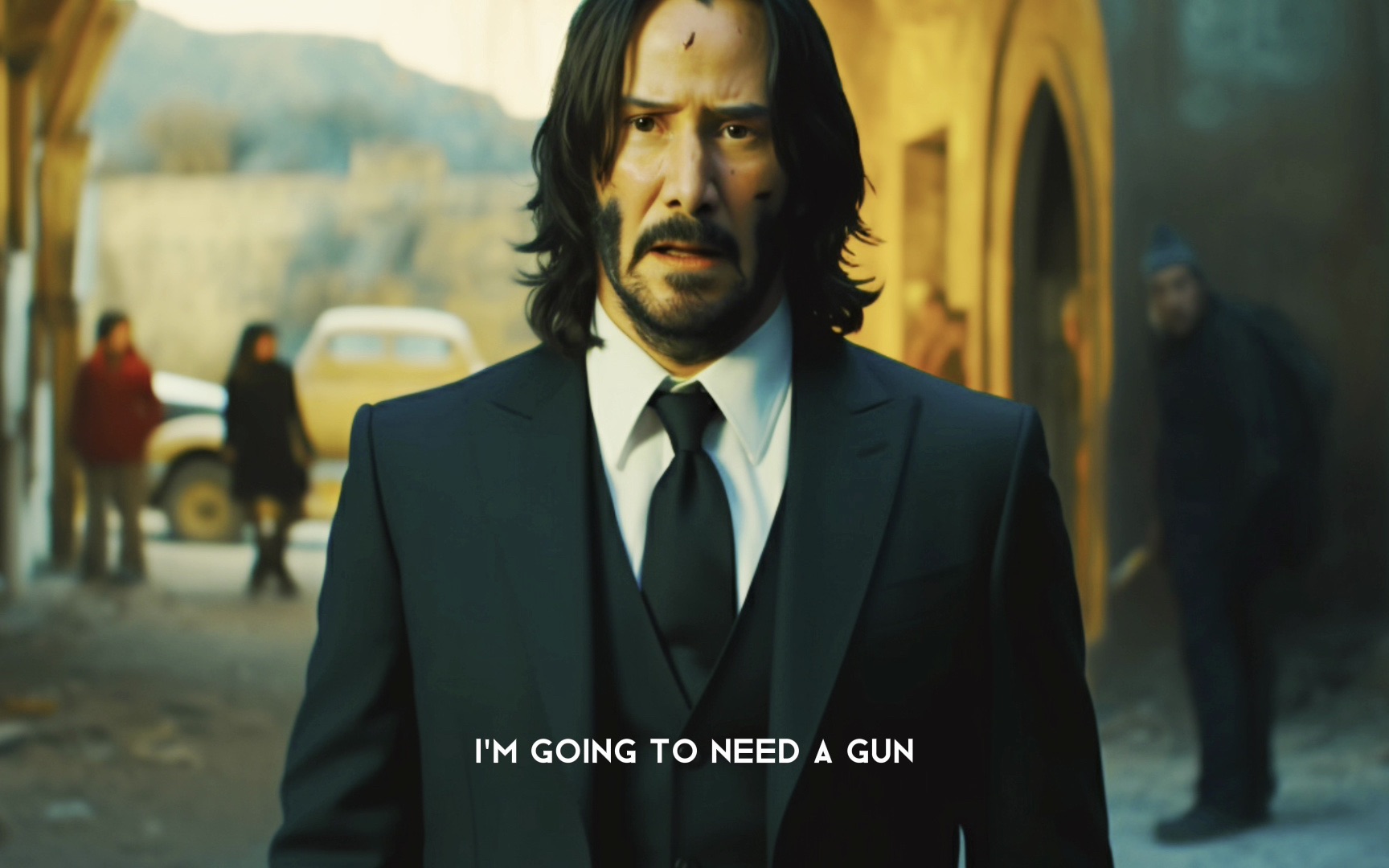 如果【疾速追杀4】是一部现代动作片