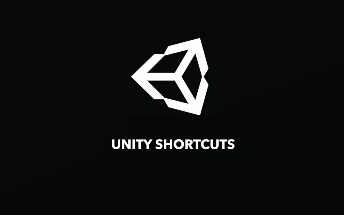 您应该知道的unity快捷键哔哩哔哩bilibili