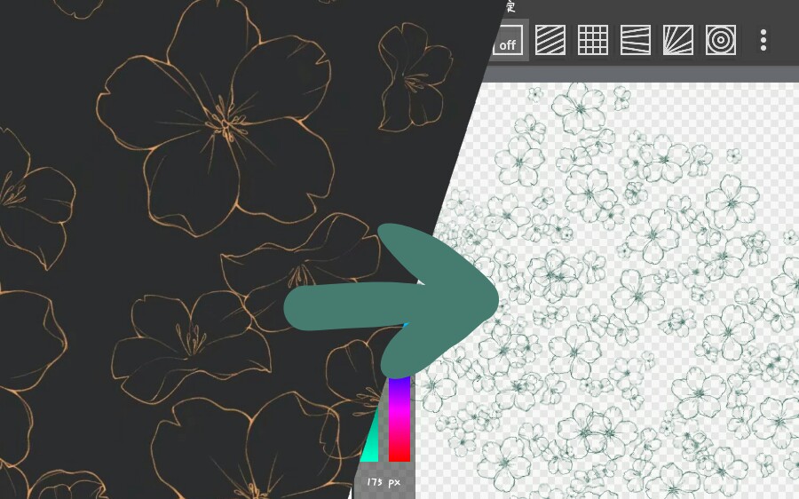 指绘medibang一个把图片转为笔刷的教程