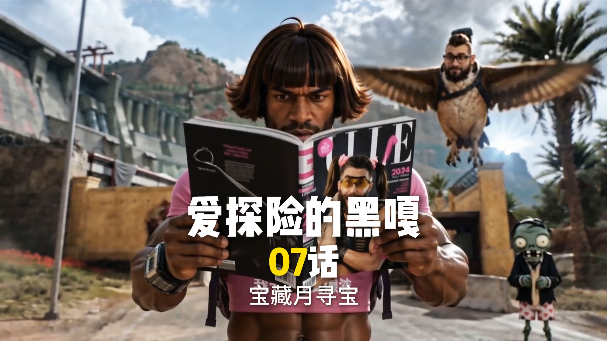 爱探险的黑嘎07集-宝藏月寻宝