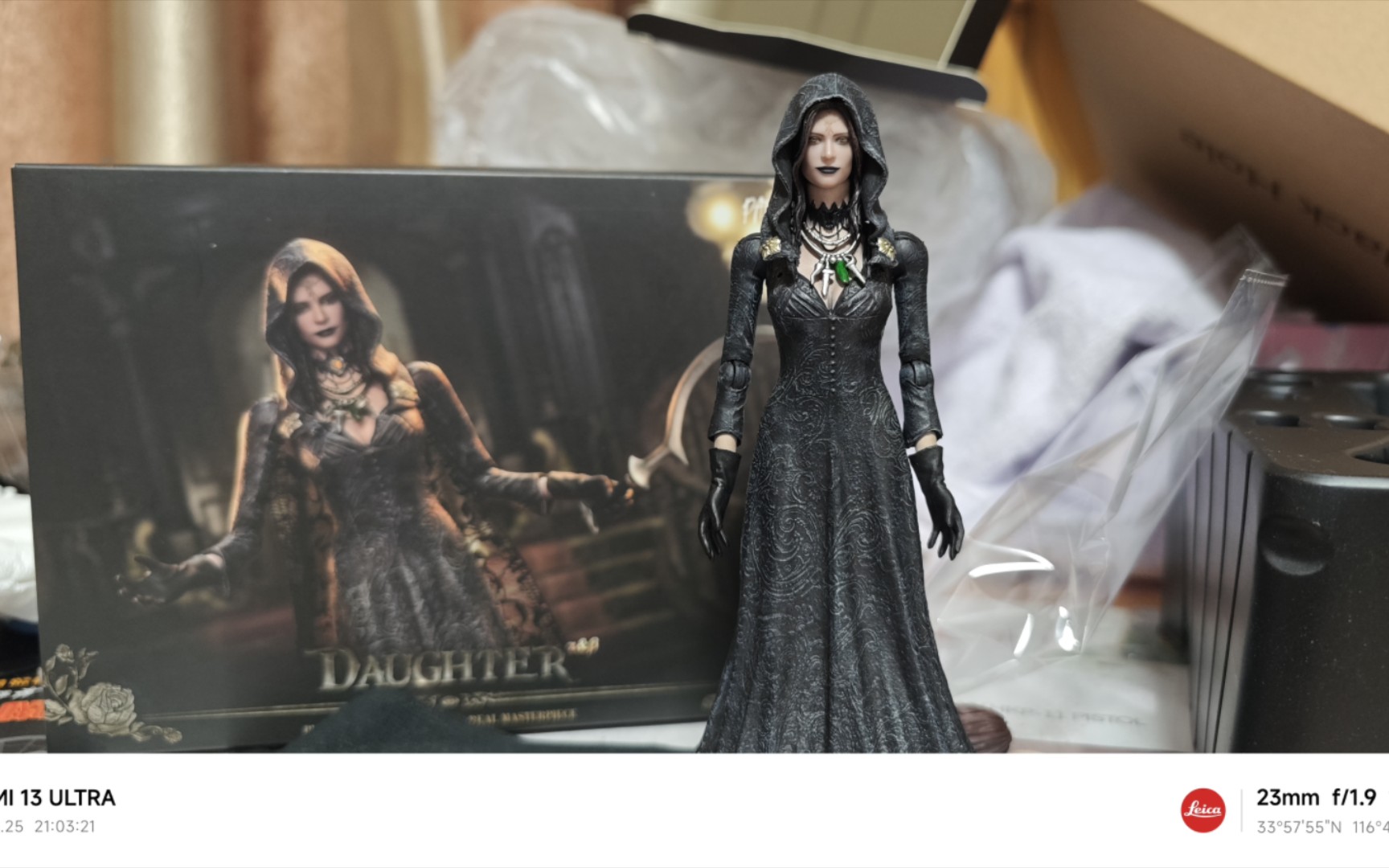 苏冥绪的买家秀】爱国者 patriot 生化危机8 村庄 蛾女 女儿 1/12可动