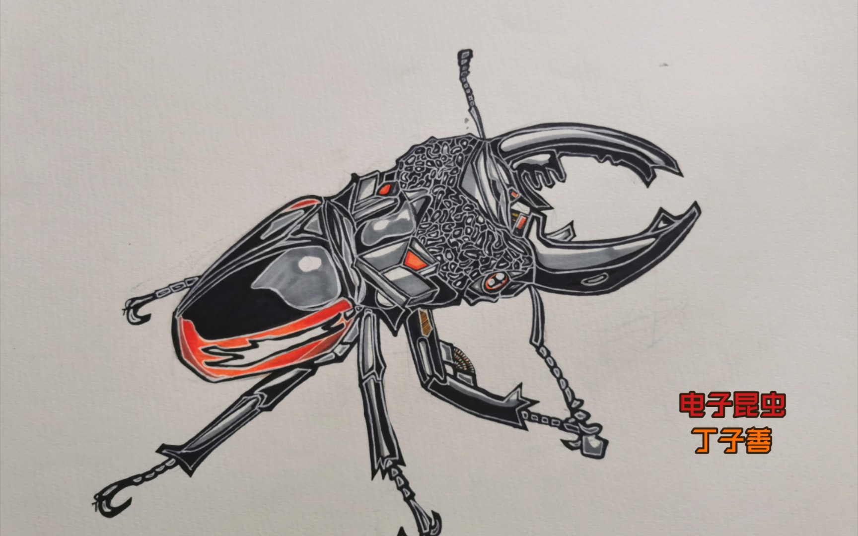 霍拉斯顿鬼艳锹甲!(画)