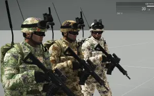 Download Video: 【dskxdsl】arma3 解放军星空迷彩 mod，附下载链接