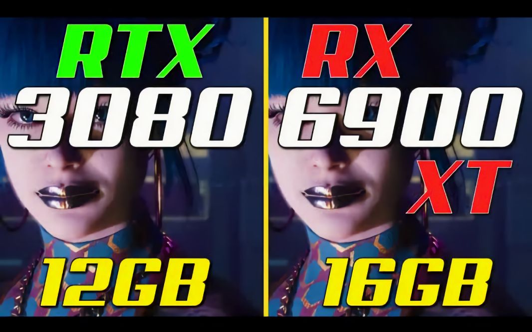 RTX 3080 12GB vs. RX 6900 XT | 4K 对比测试哔哩哔哩bilibili