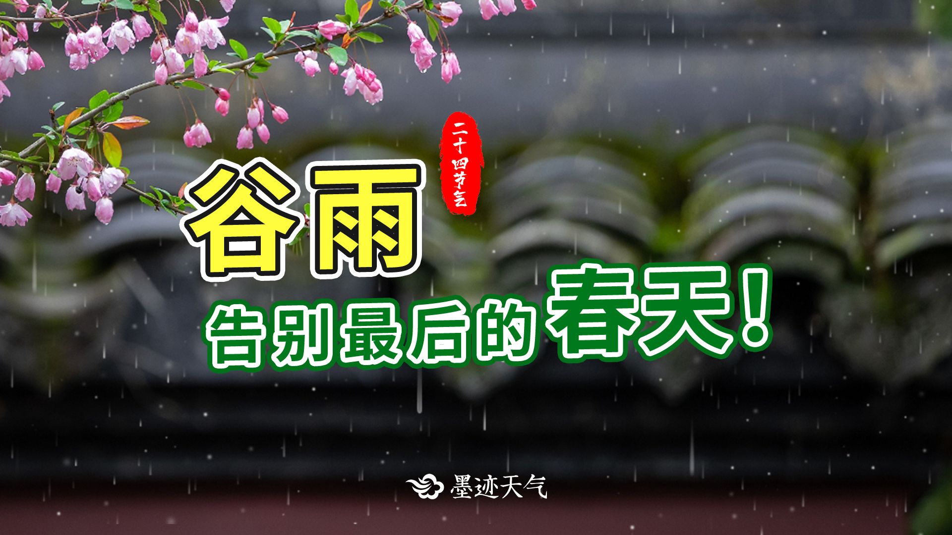 雨生百谷,时至暮春哔哩哔哩bilibili