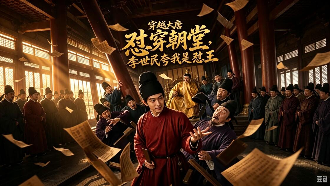 穿越大唐怼穿朝堂,李世民夸我是怼王第二季