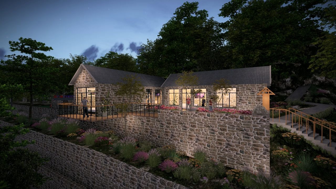 用lumion做一个白天变黄昏的小动画