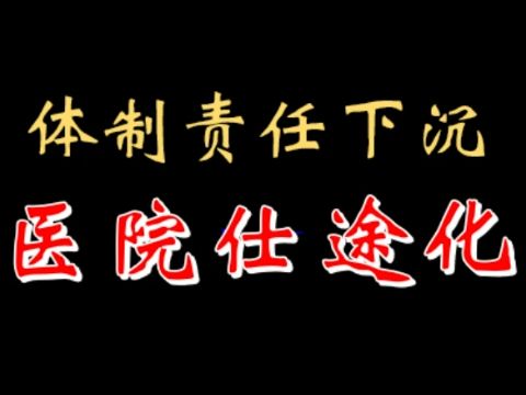 【千户】体制责任下沉,医院仕途化 20230415哔哩哔哩bilibili