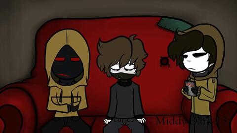 Ticci Toby Masky y Hoodie Especial halloween Animacion