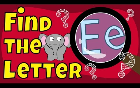 letter game find the letter e