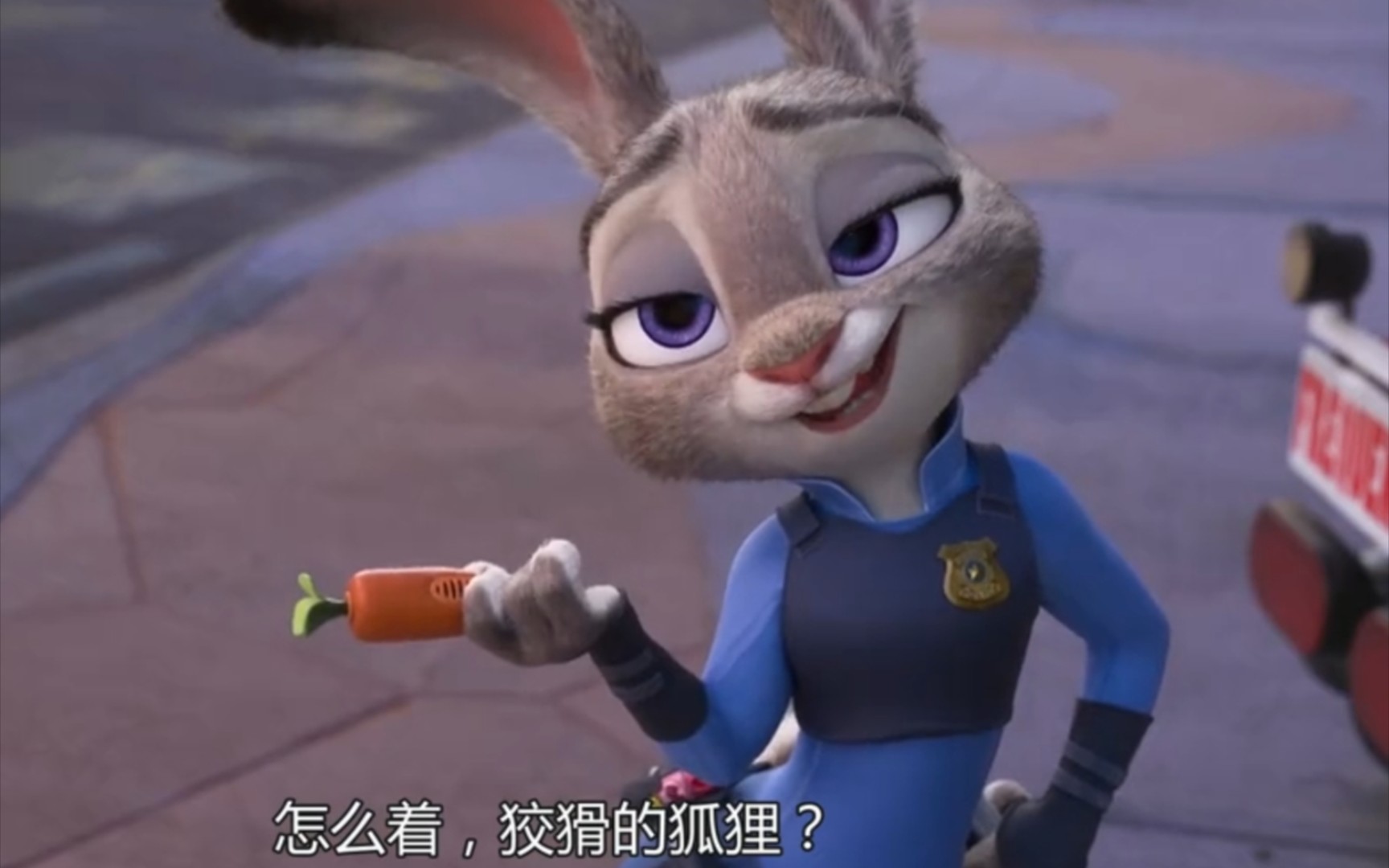 "我要做第一只兔子警官!