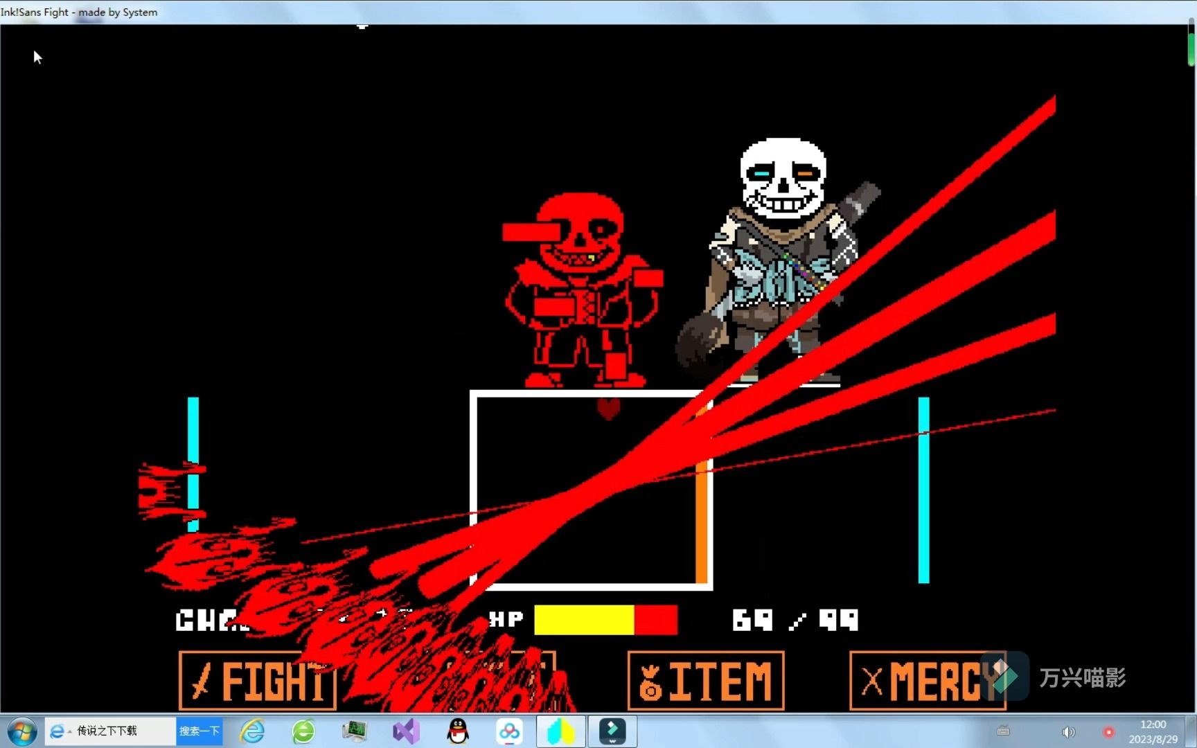 [ink!sans]一阶段试玩(日常吃席)