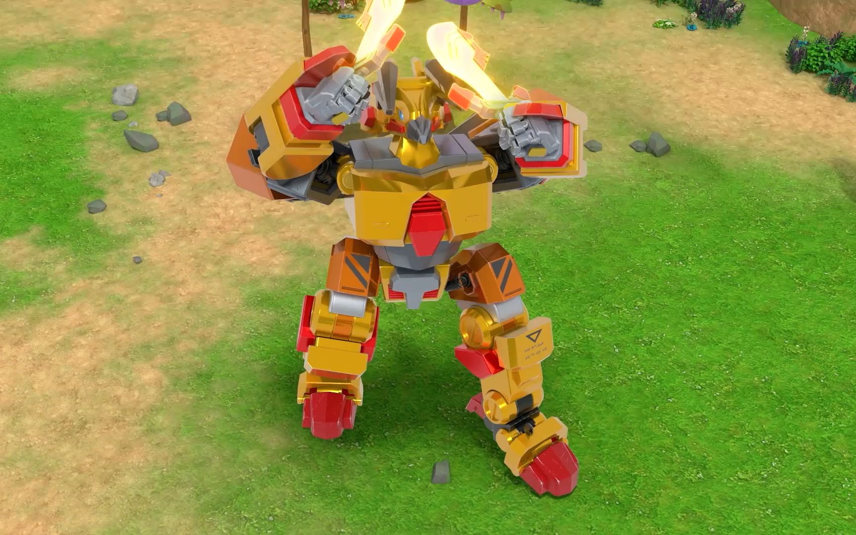 心奇爆龙战车之暴龙出击4精华片:森林激光