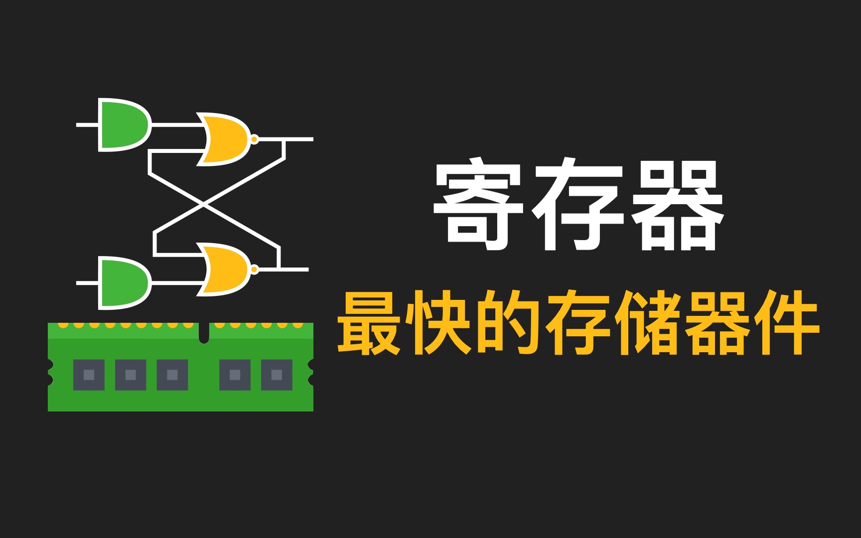 SSD固态硬盘的速度弱爆了!寄存器到底是什么?哔哩哔哩bilibili