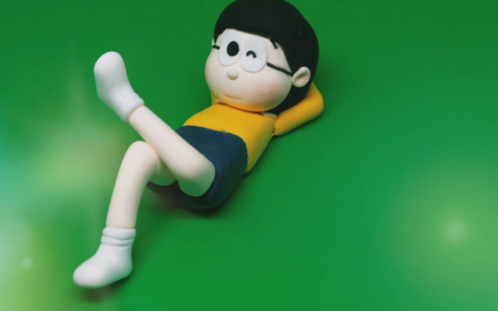 【超轻粘土】大雄手办制作