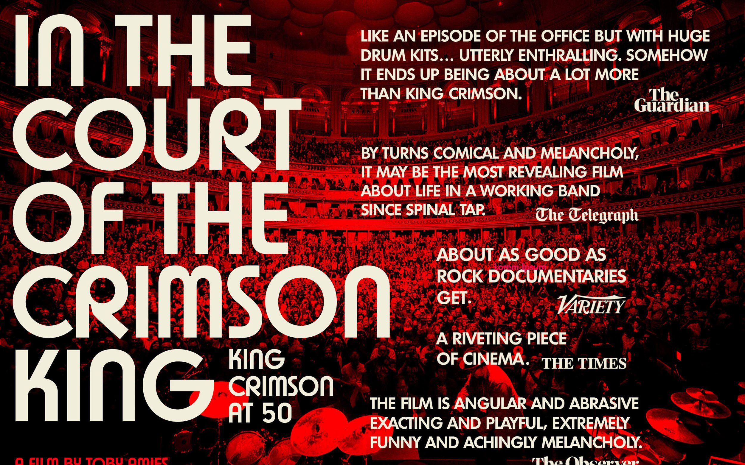 [图]【纪录片/前卫摇滚/中字】King Crimson 五十周年纪录片：In The Court of The Crimson King