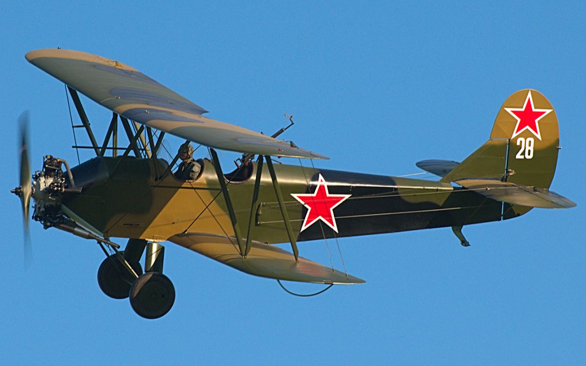波利卡波夫 polikarpov po-2 波2 大比例双翼rc像真机 (附图纸)_哔哩