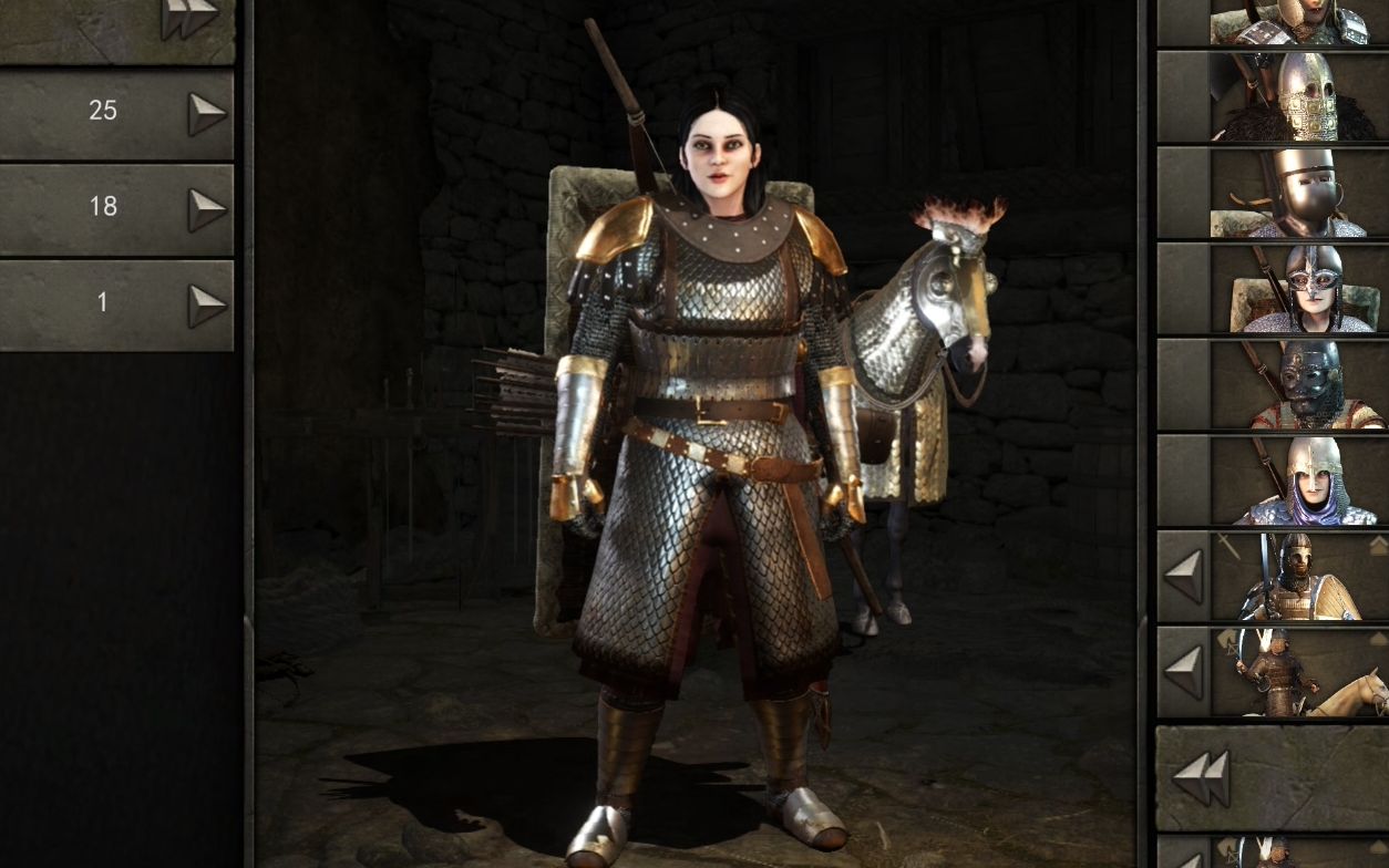 骑马与砍杀2mod帝国女皇拉盖娅率大军夜袭水泊梁山