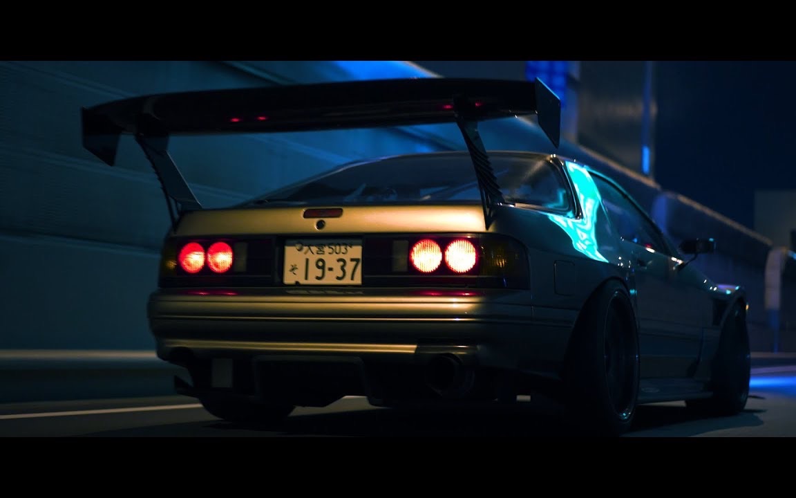 night of the rx-7 fc3s. tokyo, jp | 4k